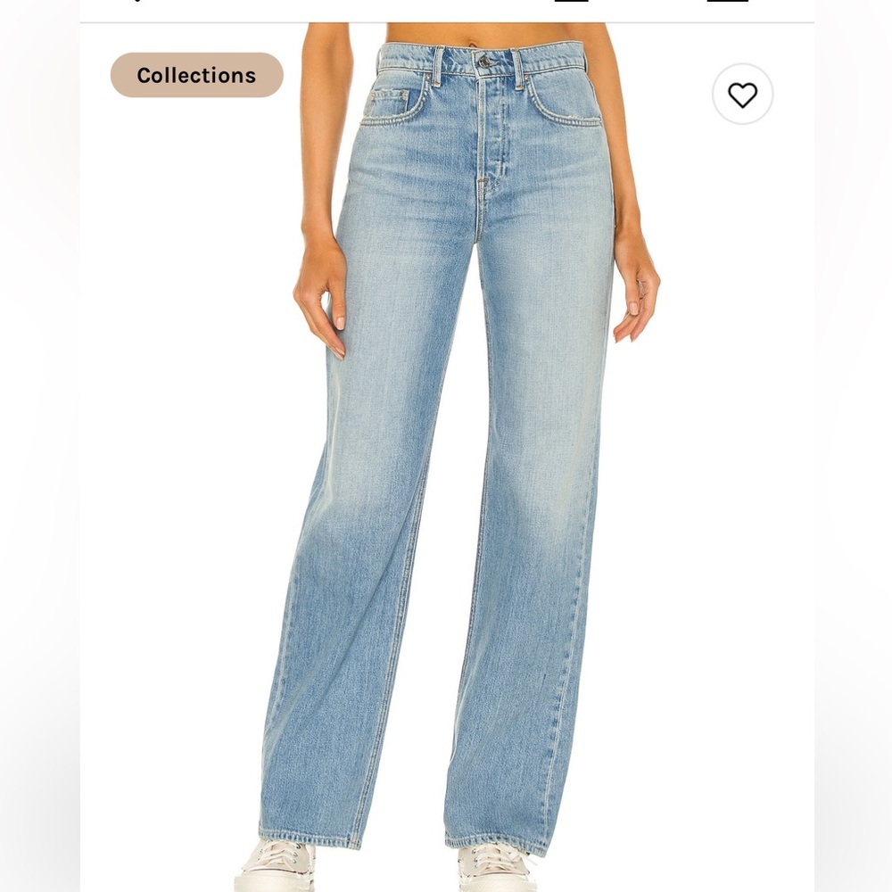 GRLFRND Brooklyn High Rise Straight size 28